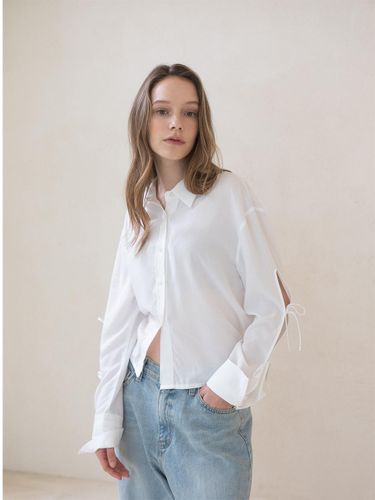 Ribbon short shirt / white - Nonesuch - Modalova