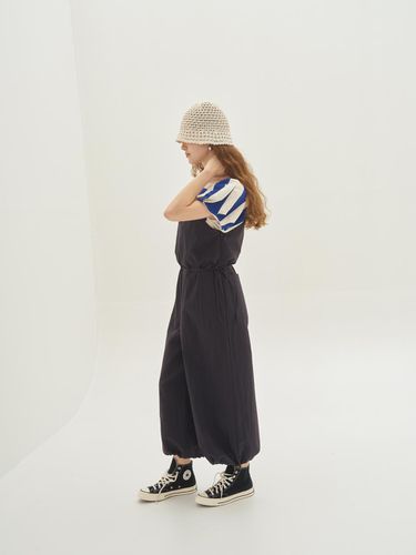 Jumbo overall pants (navy) - lecelona - Modalova