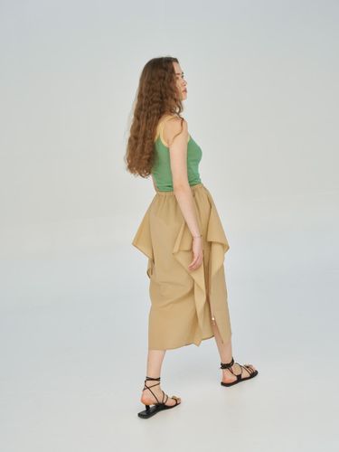 Wings long skirt (yellow - beige) - lecelona - Modalova