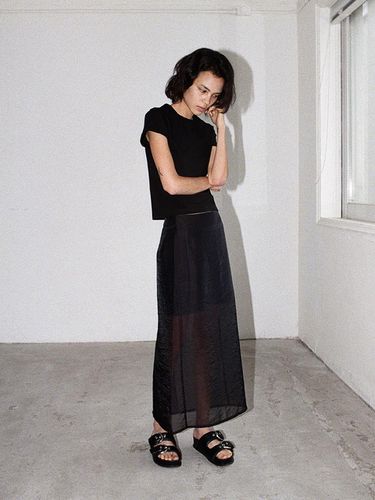 Shimmer Skirt - Black - Tocoll - Modalova