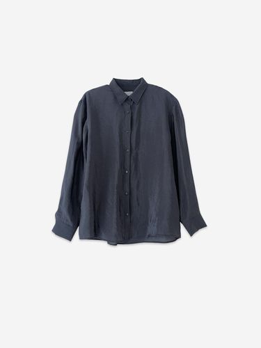 SHINING OVERSIZED SHIRT - CHARCOAL - LA KOSMO - Modalova