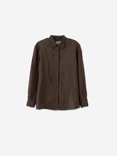 SHINING OVERSIZED SHIRT - BROWN - LA KOSMO - Modalova