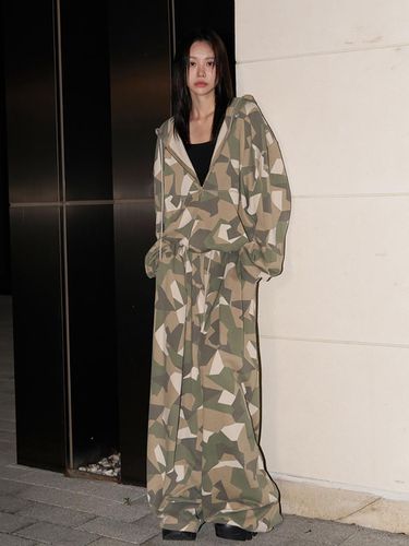 Deka camouflage hoodie set-up - LANGER - Modalova