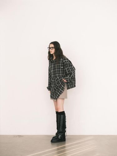 Unbalanced madris checkshirt / - Nonesuch - Modalova