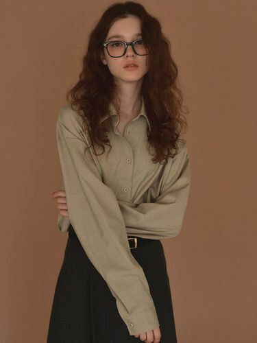 Wool Shirt_ [Beige] - SIEERING - Modalova