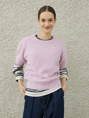 BERRY KNIT PULLOVER_PINK - diaalto - Modalova