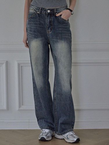 KAREN STRAIGHT LEG JEANS_BLUE - HAINT - Modalova