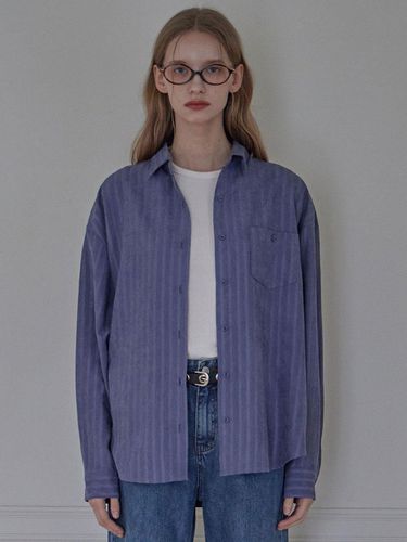 RIONA STRIPE SHIRT_2COLORS_BLUE - HAINT - Modalova