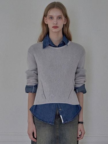 EMILY HAND WAMER KNIT_GRAY - HAINT - Modalova