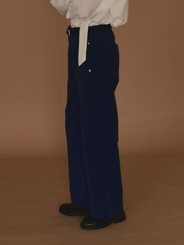 Basic Velvet Pants_ [Navy] - SIEERING - Modalova