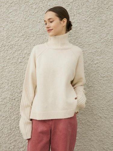 DIJON KNIT TURTLE NECK PULLOVER - diaalto - Modalova