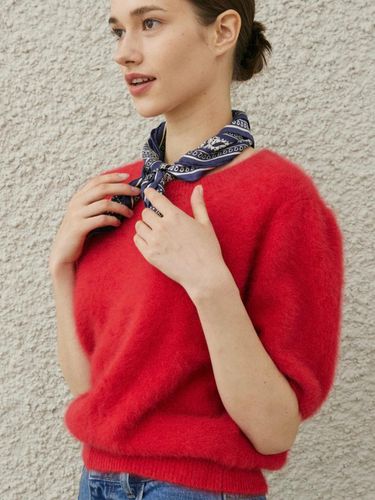 BERRY KNIT PULLOVER_RED - diaalto - Modalova