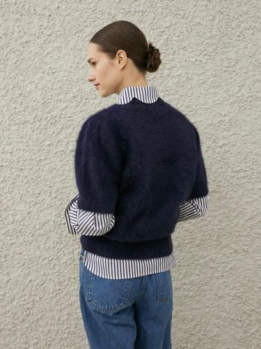 BERRY KNIT PULLOVER_NAVY - diaalto - Modalova