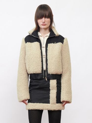 Shearling Nylon Jacket - Kijun - Modalova