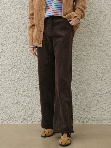 MALO CORDUROY PANTS_BROWN - diaalto - Modalova