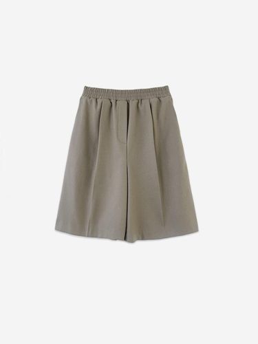 BERMUDA BANDING PANTS - KHAKI BEGIE - LA KOSMO - Modalova