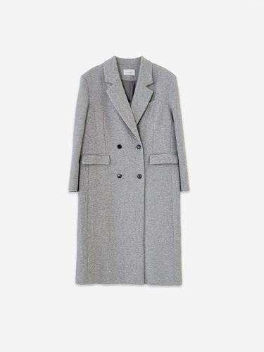 WOOL DOUBLE BREASTED COAT - LA KOSMO - Modalova