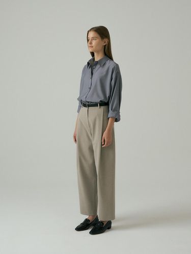 TUG BAGGY WOOL PANTS (2COLORS) - Lemme - Modalova