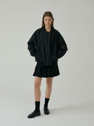 OVERFIT BOMBER BLOUSON (2COLORS) - Lemme - Modalova