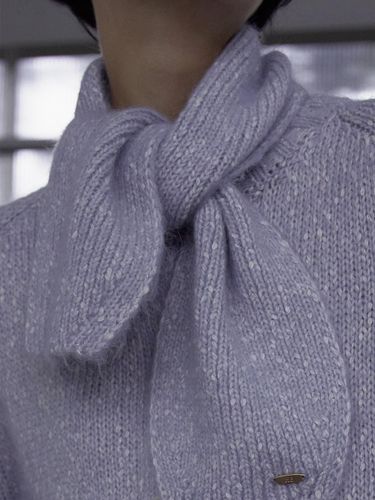 LE MEILLEUR] BELLINO MUFFLER (BABY BLUE) - H8 - Modalova