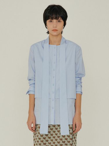 FW_Double Layered Bow Shirt () - OEF - Modalova