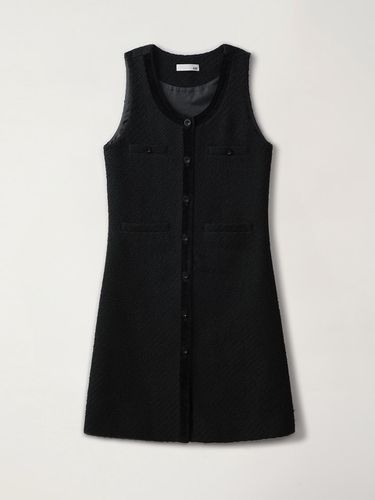 Classic Tweed Sleeveless Dress () - OEF - Modalova