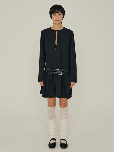 FW_Double Belt Loops Mini Dress () - OEF - Modalova