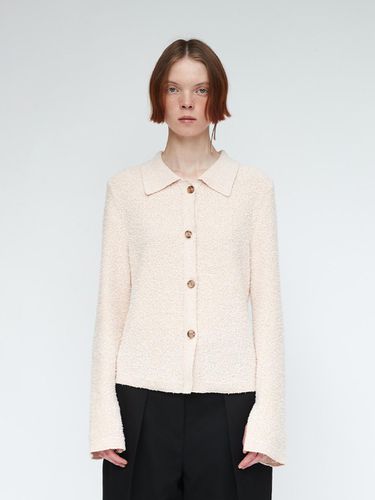 Mixed Boucle Cardigan_PK - J KOO - Modalova