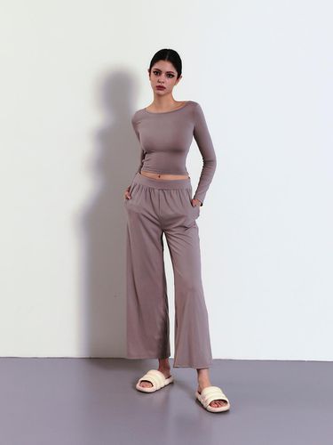 Strap One Mile Pants (Taupe) - VINAJ - Modalova