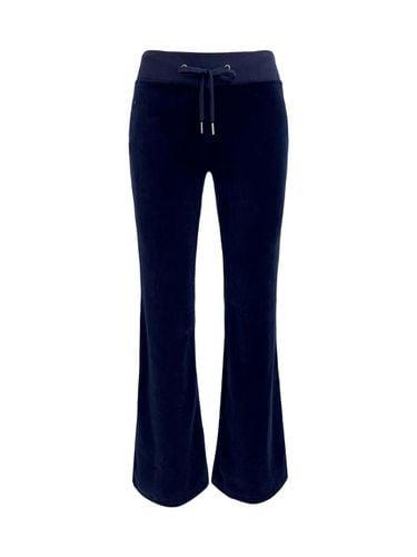 Signature Velvet Trackpants NAVY - EXPIRED GIRL - Modalova