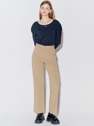 Classic bootcut long slacks_Beige - OPENING SUNSHINE - Modalova