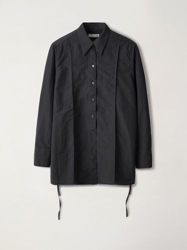 Classic Pintuck Shirt (Charcoal) - OEF - Modalova