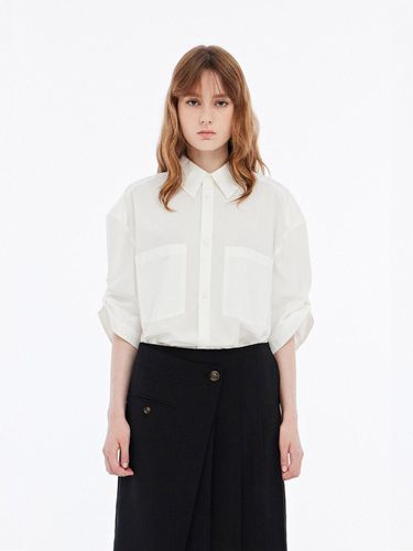 Two-pocket short sleeve shirt_White - J KOO - Modalova