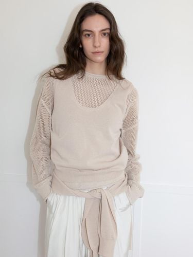 VERA KNIT TOP (SAND) - H8 - Modalova