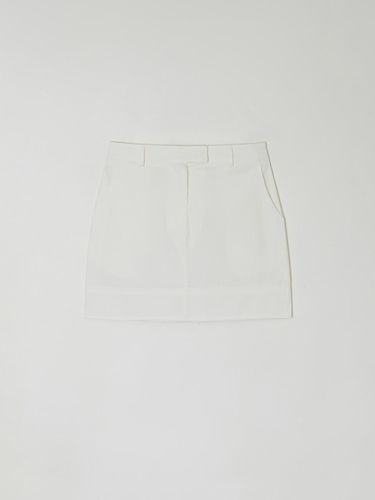 SUMMER STITCH MINI SKIRT (2COLOR) - Lemme - Modalova