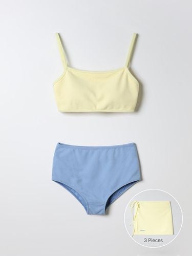 Two-tone Adjustable Strap Bikini Set [Yellow] - ANDNEEDS - Modalova