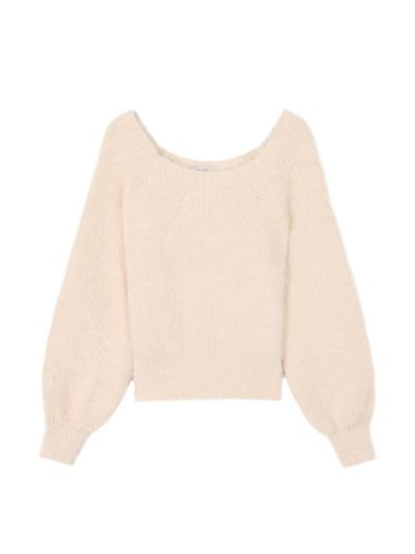 Square neck pullover (TJUCX2942) - VIKI - Modalova