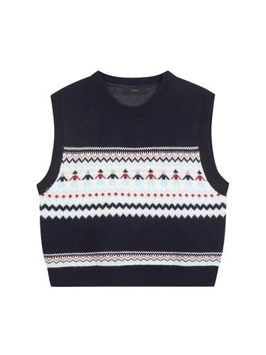 Basic Vintage Knit Vest (TJVCX2971) - VIKI - Modalova