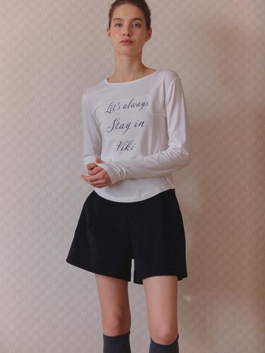 Always lettering long-sleeved shirt (TJIAI2807) - VIKI - Modalova