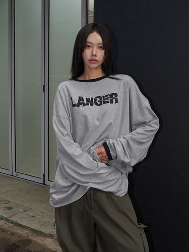 Ritz color scheme neck t-shirt - LANGER - Modalova