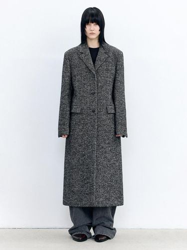 Wool single maxi coat MULTI - INSILENCE WOMEN - Modalova