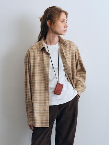 Andy Classic checked Shirt (Beige) - LENUEE - Modalova