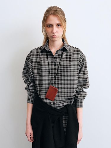 Andy Classic checked Shirt (Black) - LENUEE - Modalova