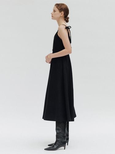 Lily ribbon dress (Black) - LENUEE - Modalova