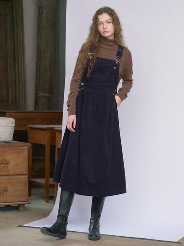 Corduroy Overall Dress VC2499OP906M - VOCAVACA - Modalova