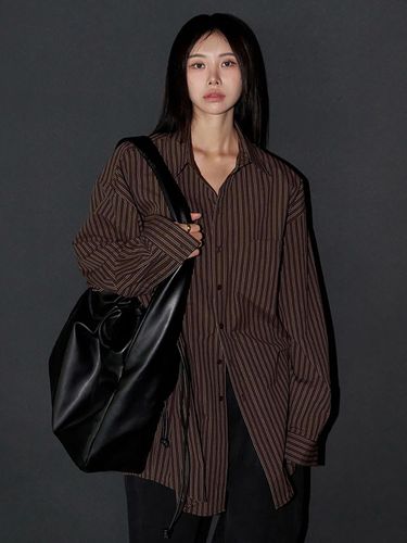 Big stripe boxy shirt - LANGER - Modalova