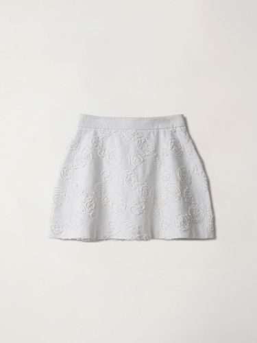 White Rose Mini Skirt (White) - OEF - Modalova