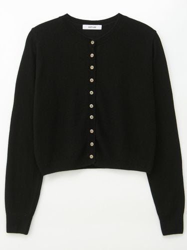 CASHMERE BLEND KNIT CARDIGAN_BLACK - VEM.VER - Modalova