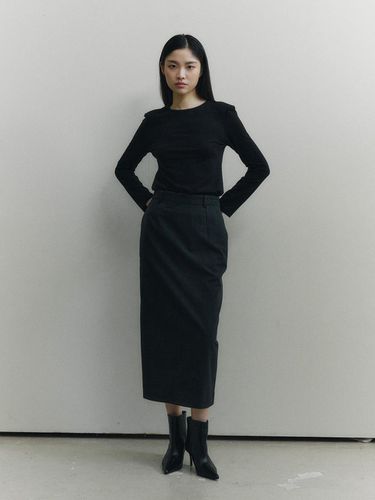 Essential pencil skirt 2 color - THE KNIT COMPANY - Modalova