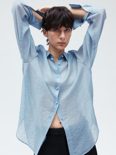 ROSA BLOUSE (SMOKE BLUE) - H8 - Modalova